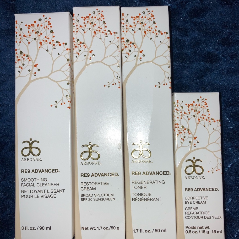 Arbonne RE9 ADVANCED Skincare Set